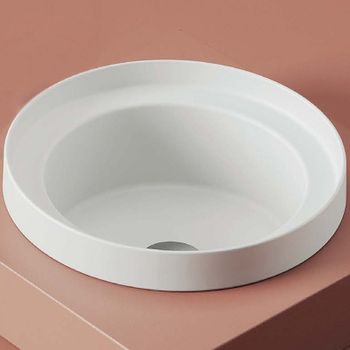 Раковина Artceram Fuori 40 TFL032 01 00 Белая — фото 1, Раковины встраиваемые сверху