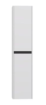 Пенал Luxury 35см, подвесной/напольный, универсальный , 2 дверцы, 2 полки, белый матовый — фото 3, Пеналы для ванной комнаты