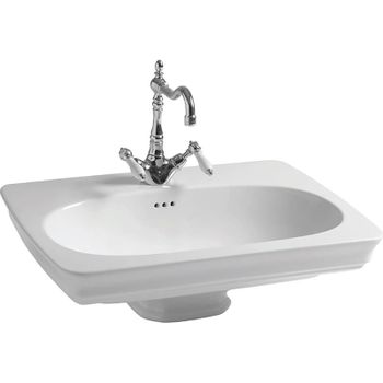 Раковина Artceram Civitas 68 CIL001 01 00 Белая — фото 1, Раковины подвесные