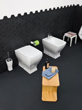 Биде Artceram Jazz JZB002 01 00 Белое — фото 6, Биде напольные