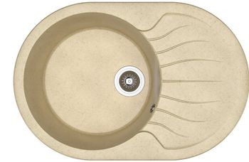 Товар: Dr.Gans Мойка "Берта" 760, дюна CMc - фото 1 Dr.Gans Мойка "Берта" 760, дюна CMc — фото 1, Кухонные мойки