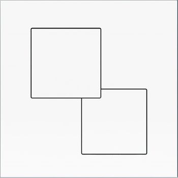 Клавиша смыва KK POL P02 SPP/179/0/K Белая глянцевая — фото 1, Кнопки смыва