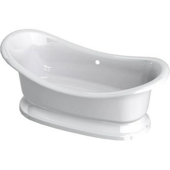 Ванна из искусственного камня Astra Form Мальборо 190х86 01010031 без гидромассажа — фото 11, Ванны из искусственного камня