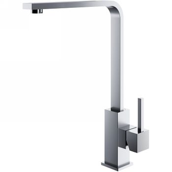 Смеситель для кухни Alveus Genesis Jenny Brs 1129066 Брашированная сталь — фото 1, Смесители для кухни