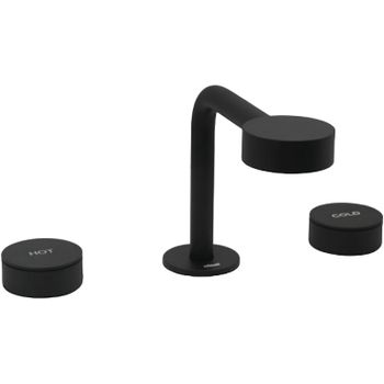 Смеситель для раковины Cisal Slim SM00102040 Черный матовый — фото 1, Смесители для раковины