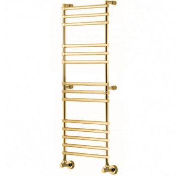 Водяной полотенцесушитель Margaroli Sole 4643714GON Золото — фото 1, Водяные полотенцесушители