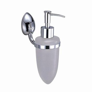 Аксесс Weser K-8699 Дозатор жидкого мыла, навесной (блистер), хром, WasserKRAFT — фото 1, Дозаторы