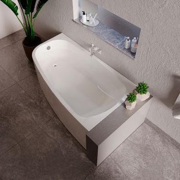 Акриловая ванна Radomir Рона 158x90 R 1-01-0-2-1-343 без гидромассажа — фото 7, Акриловые ванны