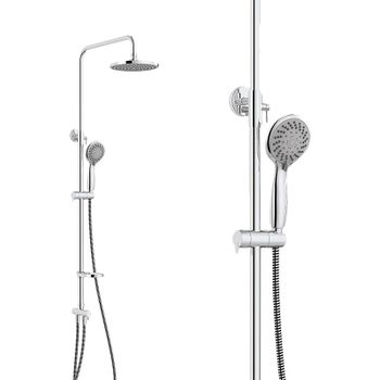 Душевая система Swedbe Harmony 5006 Хром — фото 2, Душевые стойки