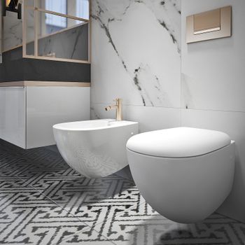 Унитаз Artceram File 2.0 FLV004 05 30 подвесной Белый матовый без сиденья — фото 6, Подвесные унитазы