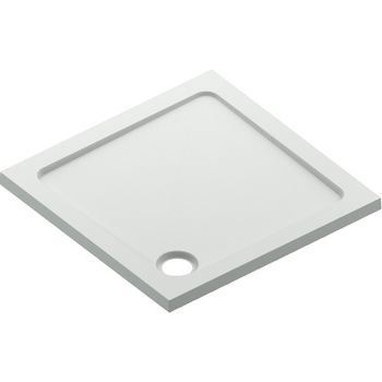 Акриловый поддон для душа Bas Форум 100х100 ПН00051 Белый — фото 3, Акриловые душевые поддоны