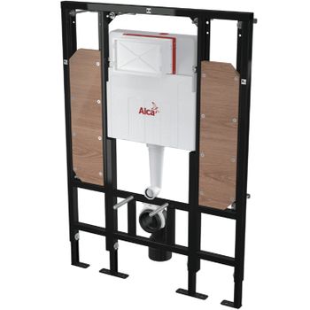 Инсталляция Alcaplast Sadromodul AM101/1300H для унитаза со смывным бачком — фото 1, Инсталляции для унитазов