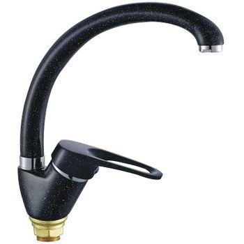 Смеситель для кухни Haiba HB4113-7 Черный — фото 1, Смесители для кухни