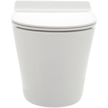 Унитаз AQUAme AQM2001 подвесной Белый глянец с сиденьем Микролифт — фото 7, Подвесные унитазы