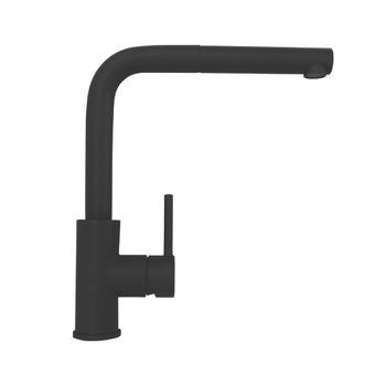 Смеситель для кухни ALVEUS ZEOS P MONARCH BLACK MATT — фото 1, Смесители для кухни