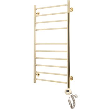 Электрический полотенцесушитель Domoterm Медея П10 500x1000 ER Золото — фото 3, Электрические полотенцесушители
