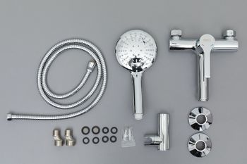 Смеситель для ванны Haiba HB60652 Хром — фото 7, Смеситель для ванны