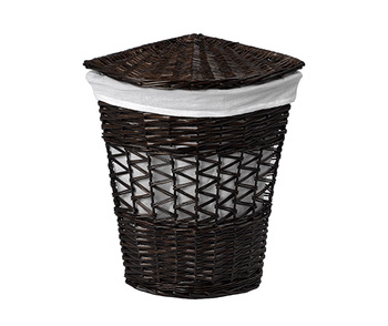 Salm WB-270-L Плетеная корзина для белья с крышкой — фото 1, Корзины для белья