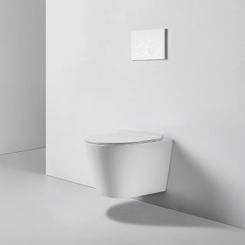 Унитаз Bond F03-10 подвесной Белый с сиденьем Микролифт — фото 11, Подвесные унитазы