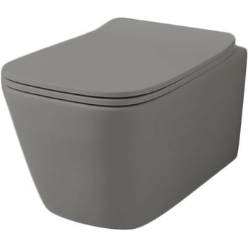 Унитаз Artceram A16 ASV003 15 00 подвесной Grigio oliva без сиденья — фото 1, Подвесные унитазы