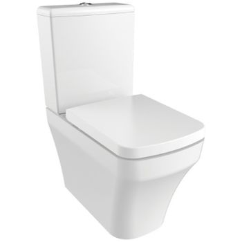 Унитаз биде Creavit Solo SO361-00CB00E-0000 Белый без бачка и сиденья — фото 1, Напольные унитазы