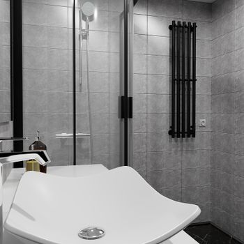 Электрический полотенцесушитель Altasan Арго 120х27 Арго12027ЧМ Черный муар — фото 5, Электрические полотенцесушители