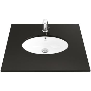 Раковина Creavit 57 TP216-00CB00E-0000 Белая — фото 1, Раковины встраиваемые снизу