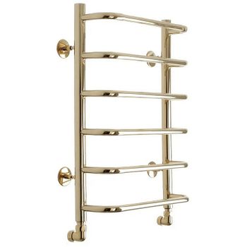 Водяной полотенцесушитель Domoterm Стефано П6 400x600 Золото — фото 3, Водяные полотенцесушители