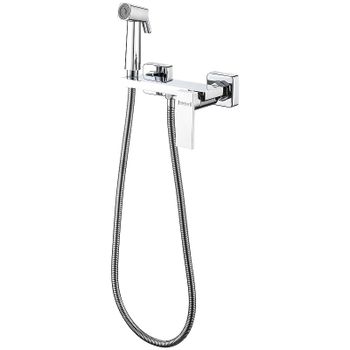 Гигиенический душ со смесителем Haiba HB5517 Хром — фото 1, Гигиенические души