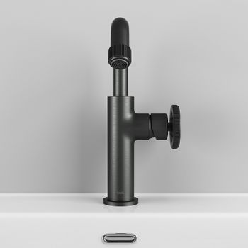 Смеситель для раковины Iddis Grange GRAGMR0i01 Графит матовый — фото 6, Смесители для раковины