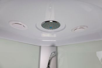 Душевая кабина Niagara Eco E90/13/MT (90х90х215) низкий поддон(13см),стекло матовое,3 места — фото 6, Душевые кабины