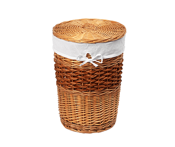Main WB-410-L Плетеная корзина для белья с крышкой — фото 1, Корзины для белья