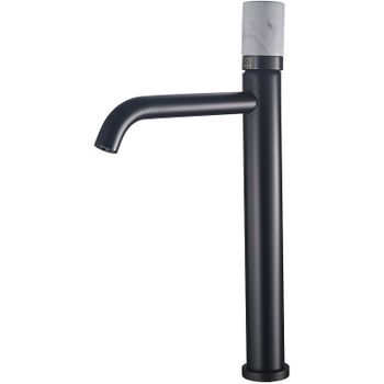 Смеситель для раковины Boch Mann Stella Stone B XL BM9971 Черный матовый — фото 1, Смесители для раковины