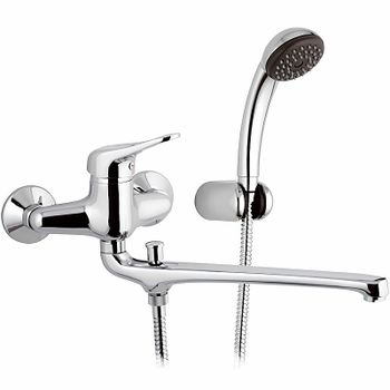 Смеситель для ванны Remer Kiss K49 универсальный Хром — фото 1, Смеситель для ванны