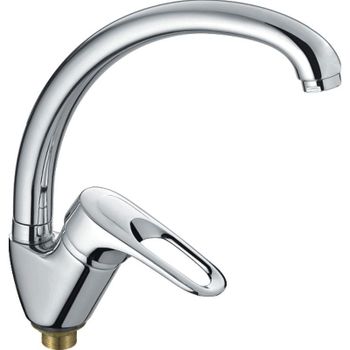 Смеситель для кухни Haiba HB4104-2 Хром — фото 1, Смесители для кухни