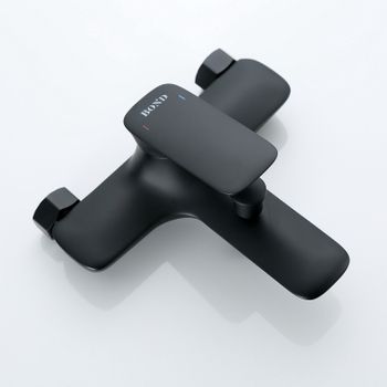 Душевая система Bond Cube B03-9588 Черная матовая — фото 9, Душевые стойки