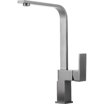 Смеситель для кухни Belz B613-3 B70613-3 Вороненая сталь — фото 1, Смесители для кухни