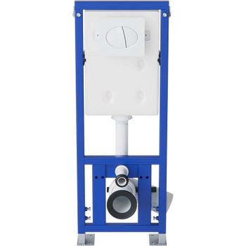 Инсталляция Laguraty J100 для унитаза с Белой клавишей смыва — фото 1, Инсталляции для унитазов