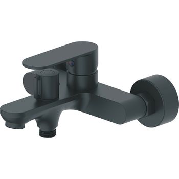 Смеситель для ванны Haiba HB60590-7 Черный — фото 1, Смеситель для ванны