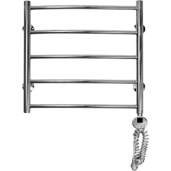 Электрический полотенцесушитель Domoterm Калипсо П5 500x500 ER Хром — фото 1, Электрические полотенцесушители