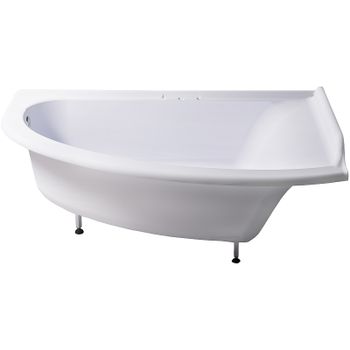 Ванна из искусственного камня Astra Form Анастасия 182х125 R 01010024 без гидромассажа — фото 2, Ванны из искусственного камня