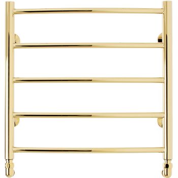 Водяной полотенцесушитель Domoterm Калипсо П5 500x500 Золото — фото 1, Водяные полотенцесушители