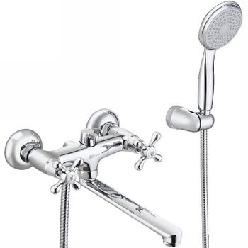 Смеситель для ванны Lemark Standard LM2113C универсальный Хром — фото 1, Смеситель для ванны