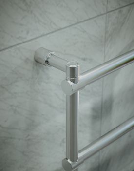 Электрический  полотенцесушитель Margaroli Sole 542-5 Хром — фото 4, Электрические полотенцесушители