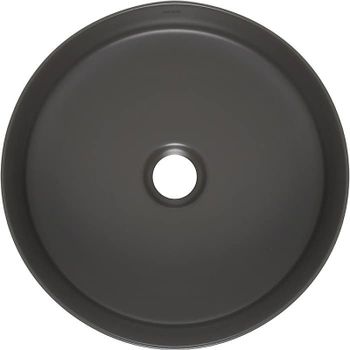 Раковина-чаша AQUAme 36 AQM5012MDG Темно-серая матовая — фото 2, Раковины накладные