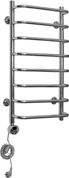 Электрический полотенцесушитель Domoterm Стефано П8 400*800 EL Хром — фото 3, Электрические полотенцесушители