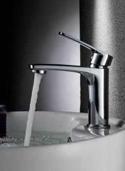 Смеситель для раковины Haiba HB10587 Хром — фото 3, Смесители для раковины