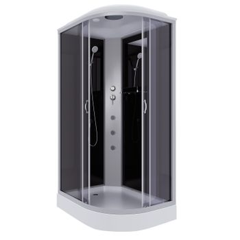 Душевая кабина Niagara Classic NG-3512-14LG (120х80х215) низкий поддон(13см),стекло тонированное,3 м — фото 2, Душевые кабины