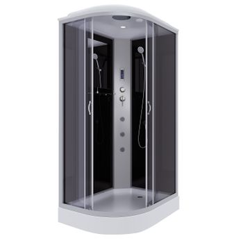 Душевая кабина Niagara Classic NG-3512-14RF (120х80х215) низкий поддон(13см),стекло тонированное,3 м — фото 2, Душевые кабины