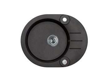 Мойка для кухни ROLL 40 GRANITAL BEIGE-G55 595x475x160;1x с сифоном 1105246 — фото 1, Кухонные мойки